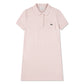 LACOSTE PINK PIQUE POLO DRESS 347066