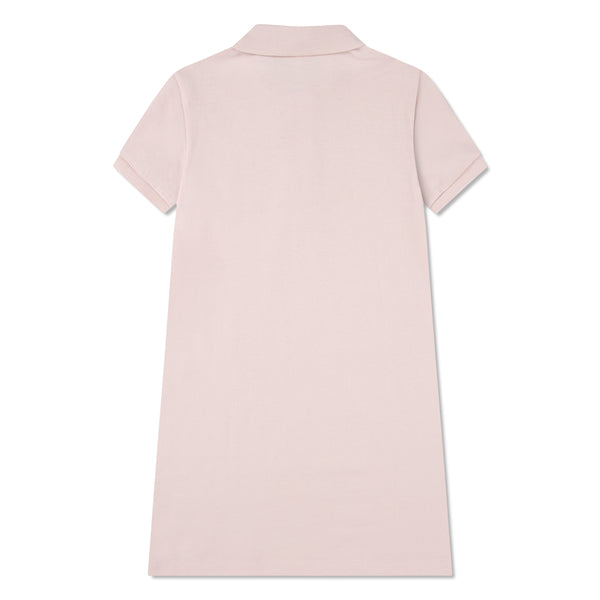 LACOSTE PINK PIQUE POLO DRESS 347066