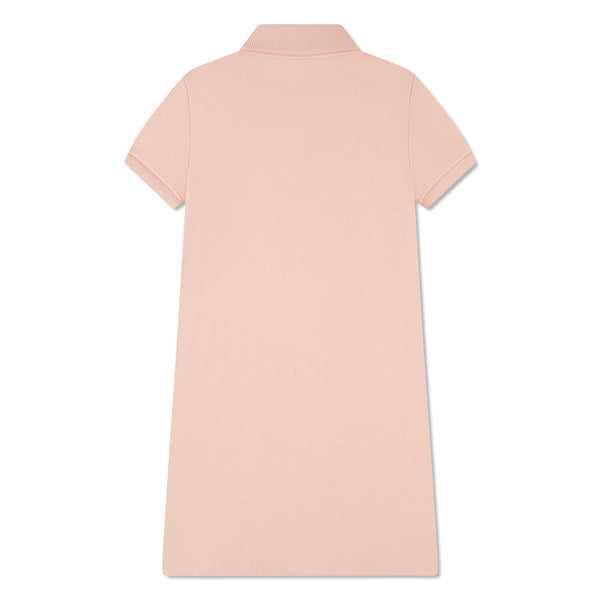 LACOSTE GIRLS/TEEN SALMON POLO DRESS 347066-NA5