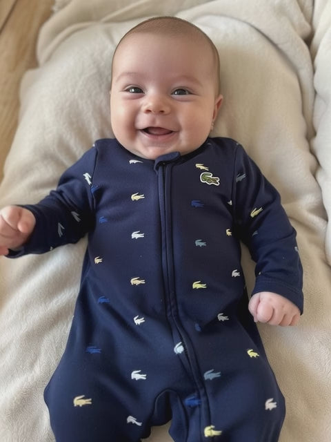 LACOSTE BABY BOY NAVY BABYGROW 547357