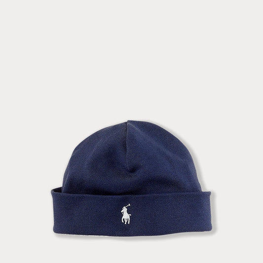 RALPH LAUREN NAVY BABY HAT