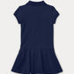 RALPH LAUREN NAVY GIRL POLO DRESS 624740001