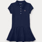 RALPH LAUREN NAVY GIRL POLO DRESS 624740001