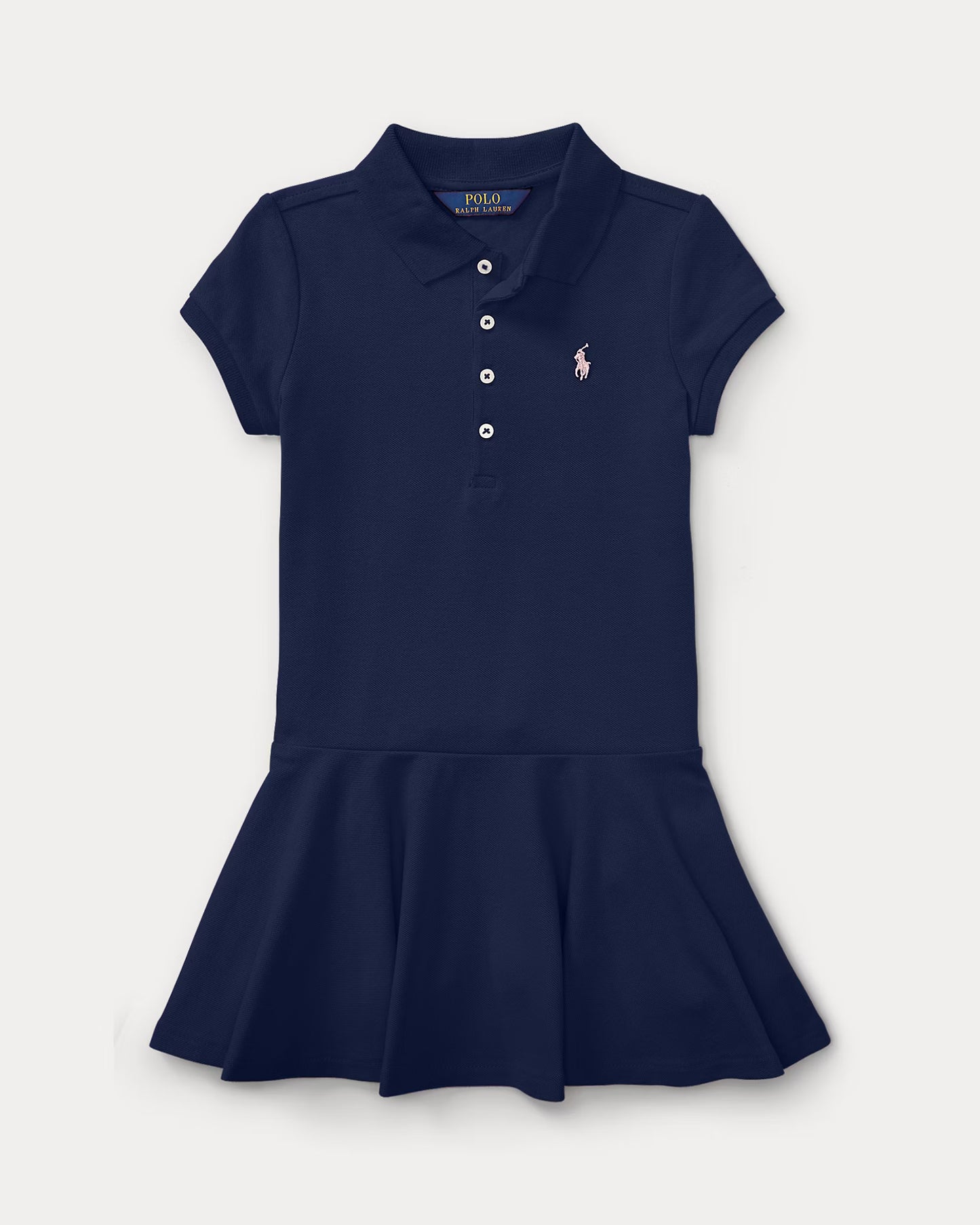 RALPH LAUREN NAVY GIRL POLO DRESS 624740001