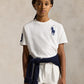 RALPH LAUREN WHITE BIG PONY COTTON T SHIRT 32907037