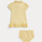 RALPH LAUREN BABY/TODDLER YELLOW DRESS 4891500