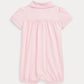 RALPH LAUREN BABY GIRL PINK SHORTALL 34900026