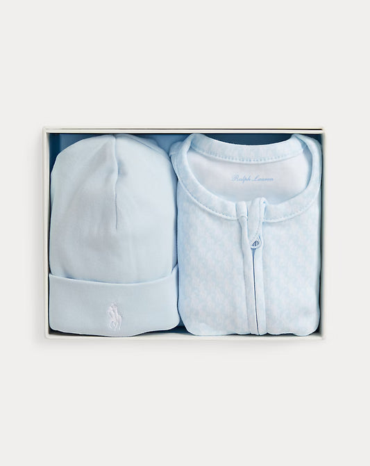 RALPH LAUREN BABY BOY BLUE GIFT SET 320981527001