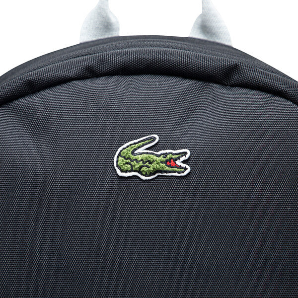 LACOSTE BLACK BACKPACK 9A6214