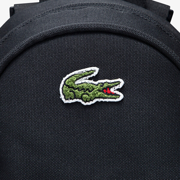 LACOSTE BLACK MINI BACKPACK 7A6213