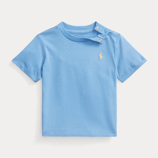 Ralph Lauren Baby Boys Blue Logo T-Shirt
