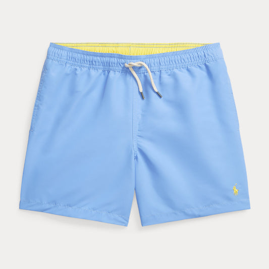 Ralph Lauren Boys Blue Logo Swim Shorts
