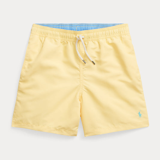 Ralph Lauren Boys Yellow Logo Swim Shorts