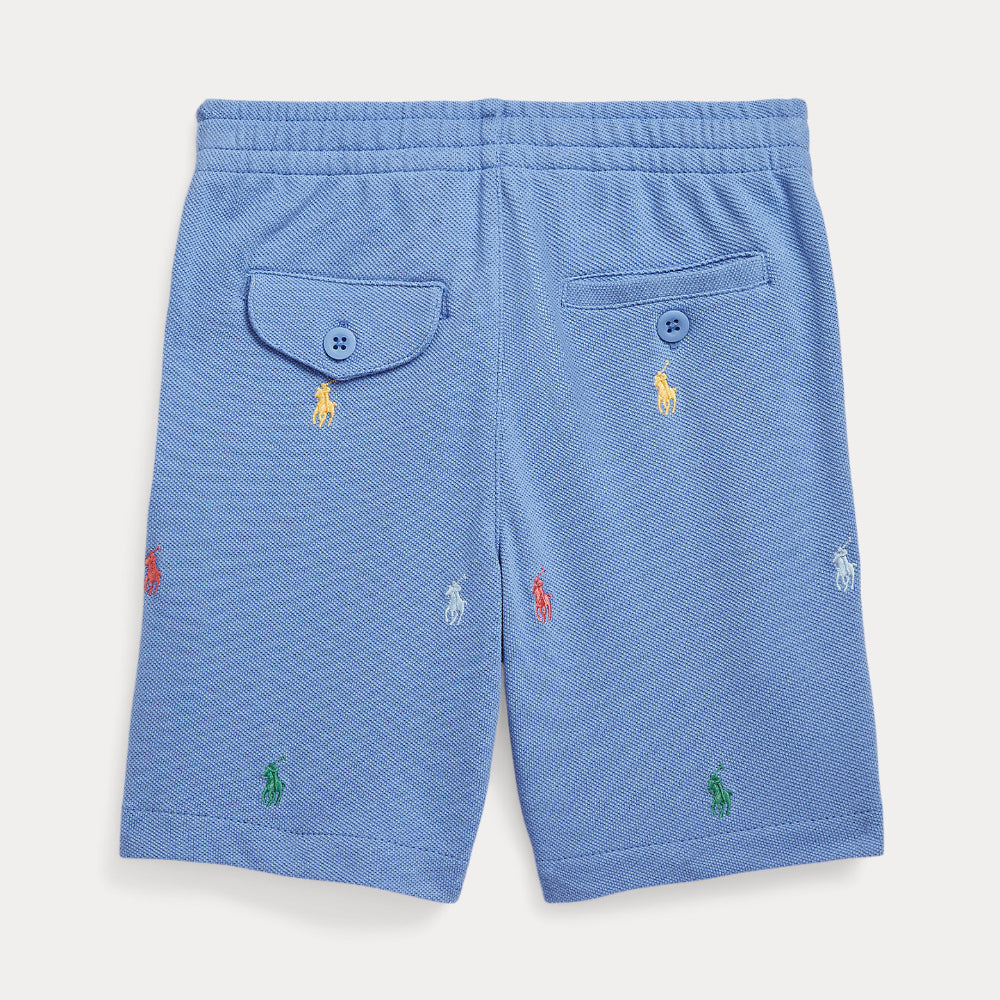 Ralph Lauren Boys Blue Logo Shorts