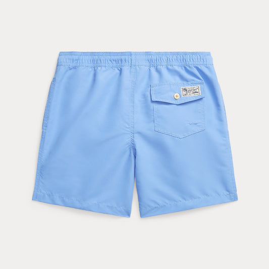 Ralph Lauren Boys Blue Logo Swim Shorts