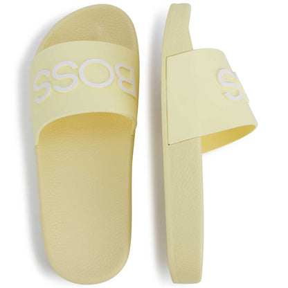 BOSS Yellow Logo Sliders