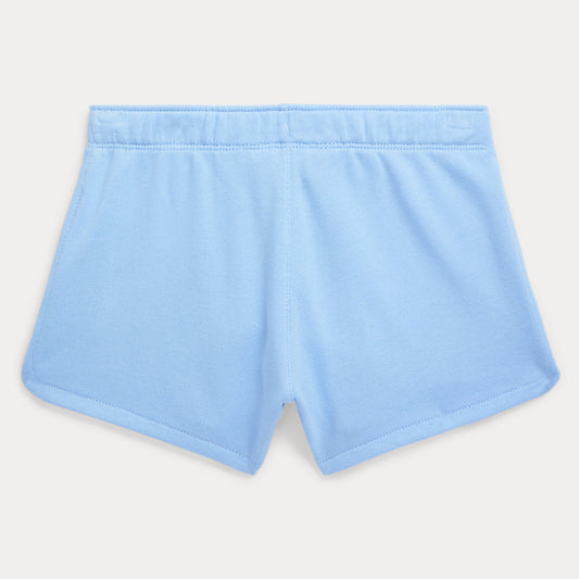 Ralph Lauren Girls Blue Logo Shorts