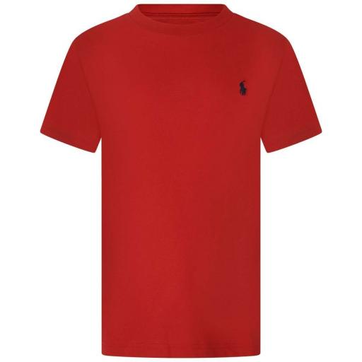 Ralph Lauren Boys Red Logo T-Shirt